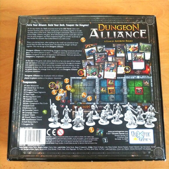 Dungeon Alliance & Champions & Adventure Pack Expansions Quixotic G Board Game‎ - Picture 4 of 12